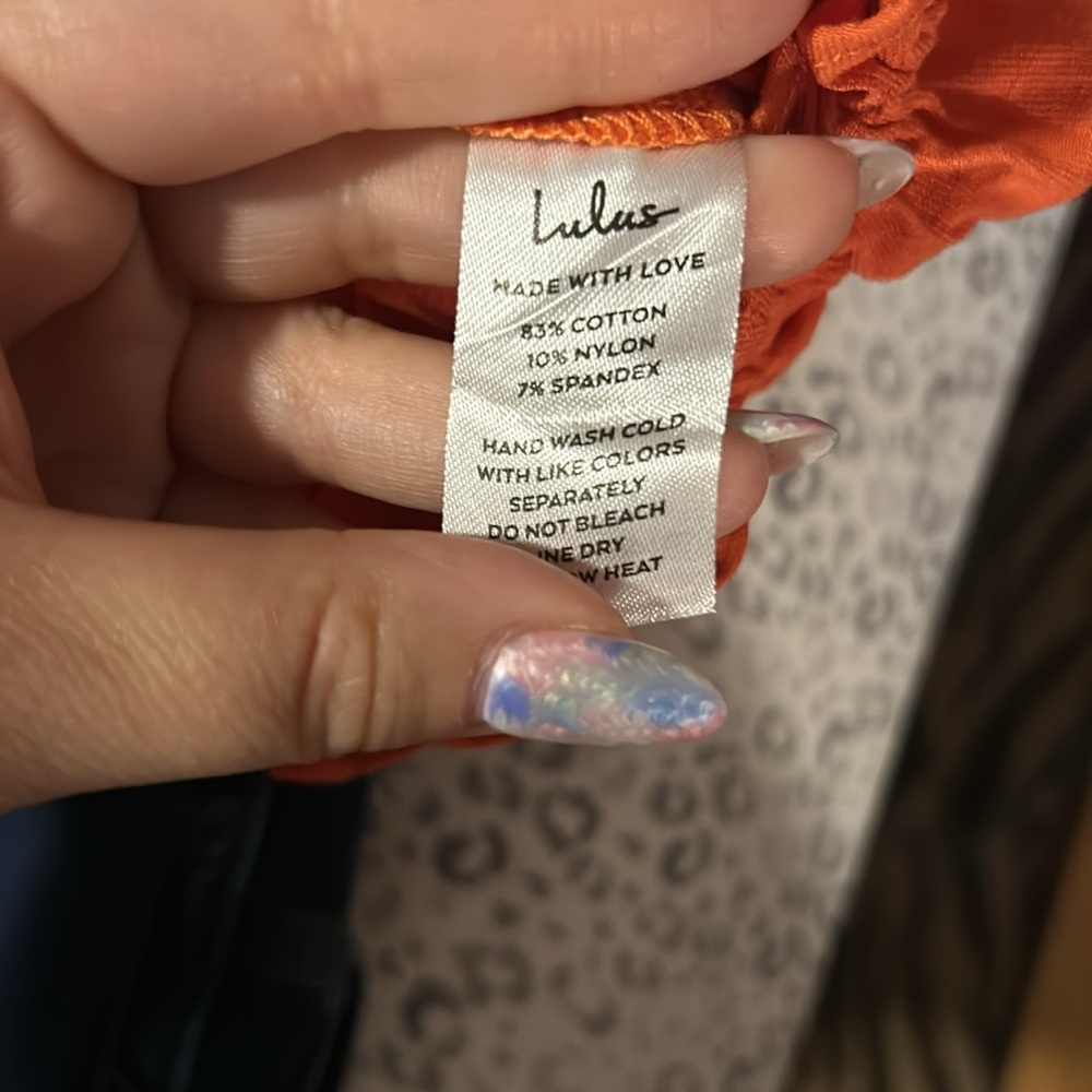 Lulus Orange Crop Top and Maxi Skirt Set - Small - Picture 10 of 10